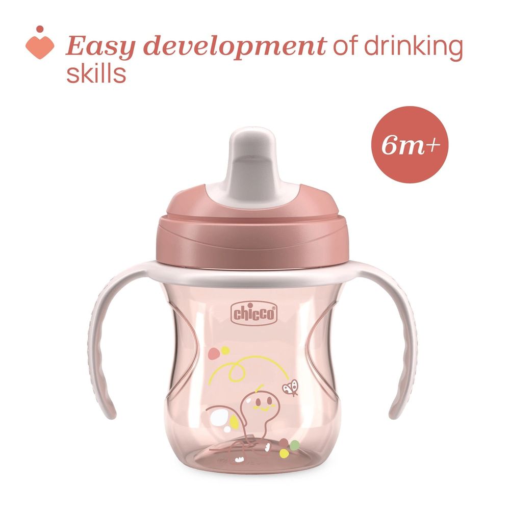 Chicco Čaša za bebe Training, Pink slika 3