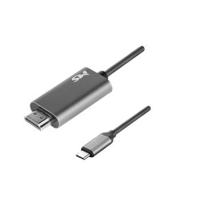 Adapter USB-C-> HDMI 1.4, 2m 4K/30H, V-HC300, MS