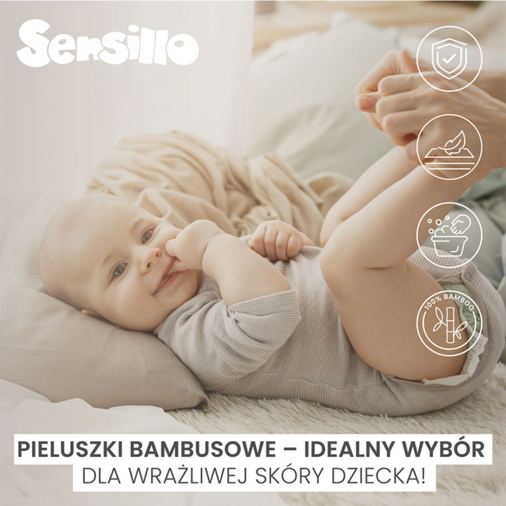 Bambus pelene 3 kom dino zelena 70x80 slika 5