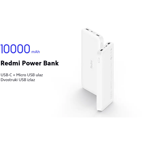 Xiaomi 10000 Redmi Power Bank (Black) slika 6