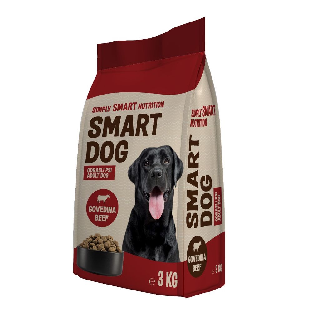 SMART DOG Adult govedina 3 kg slika 1