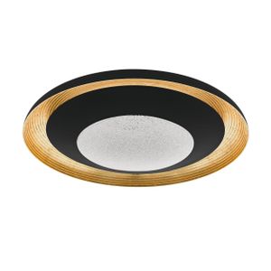 Eglo Canicosa 2 Plafonjera - LED, 24,5W, 3000lm, Promjer 495mm, Dimabilna, Crno/Zlatna