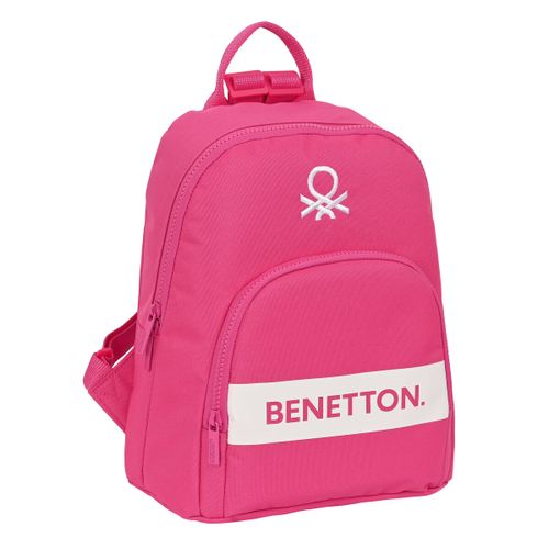 Casual Ruksak Benetton Raspberry Fuksija 13 L slika 1