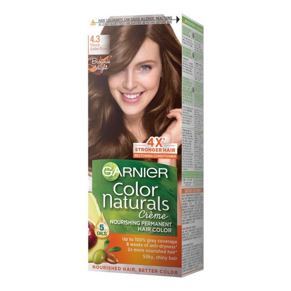 Garnier Color Naturals Farba za kosu 4.3 Natural Golden Brown slika 1