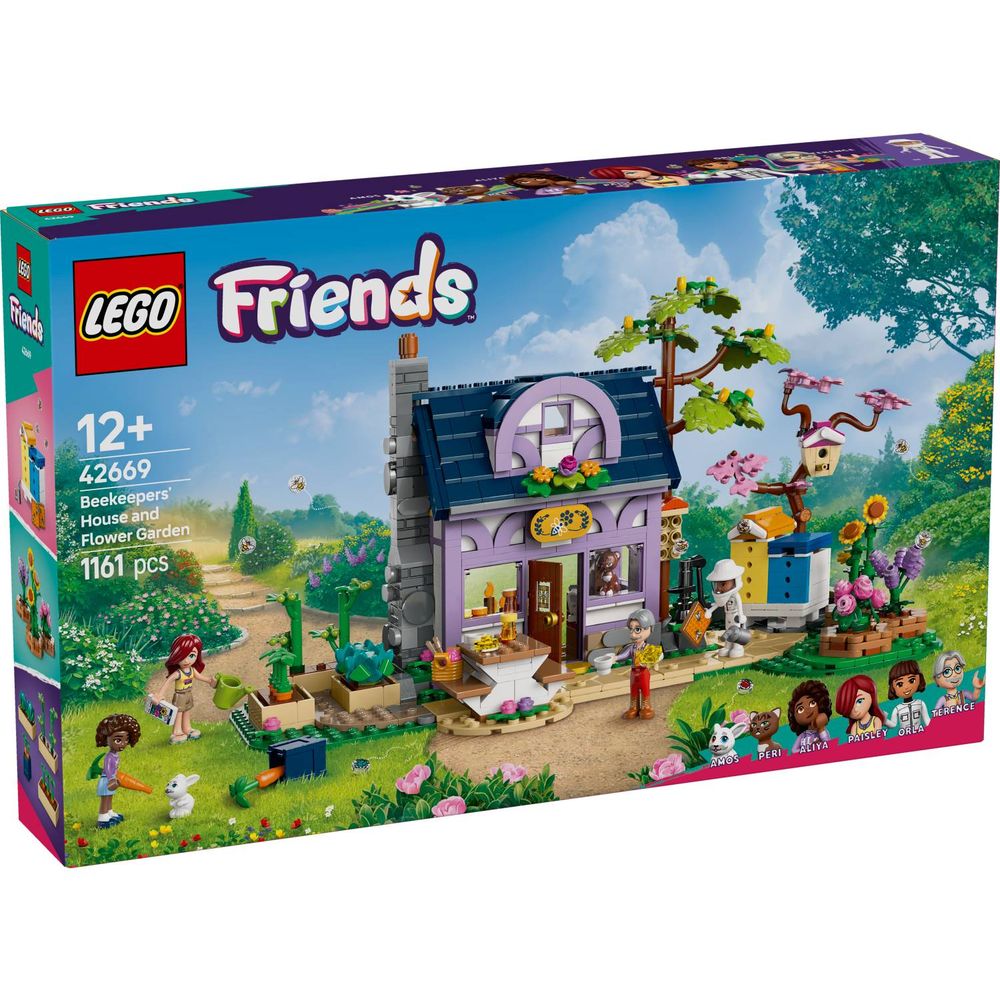 LEGO 42669 Pčelarska kuća i vrt pun cvijeća slika 1