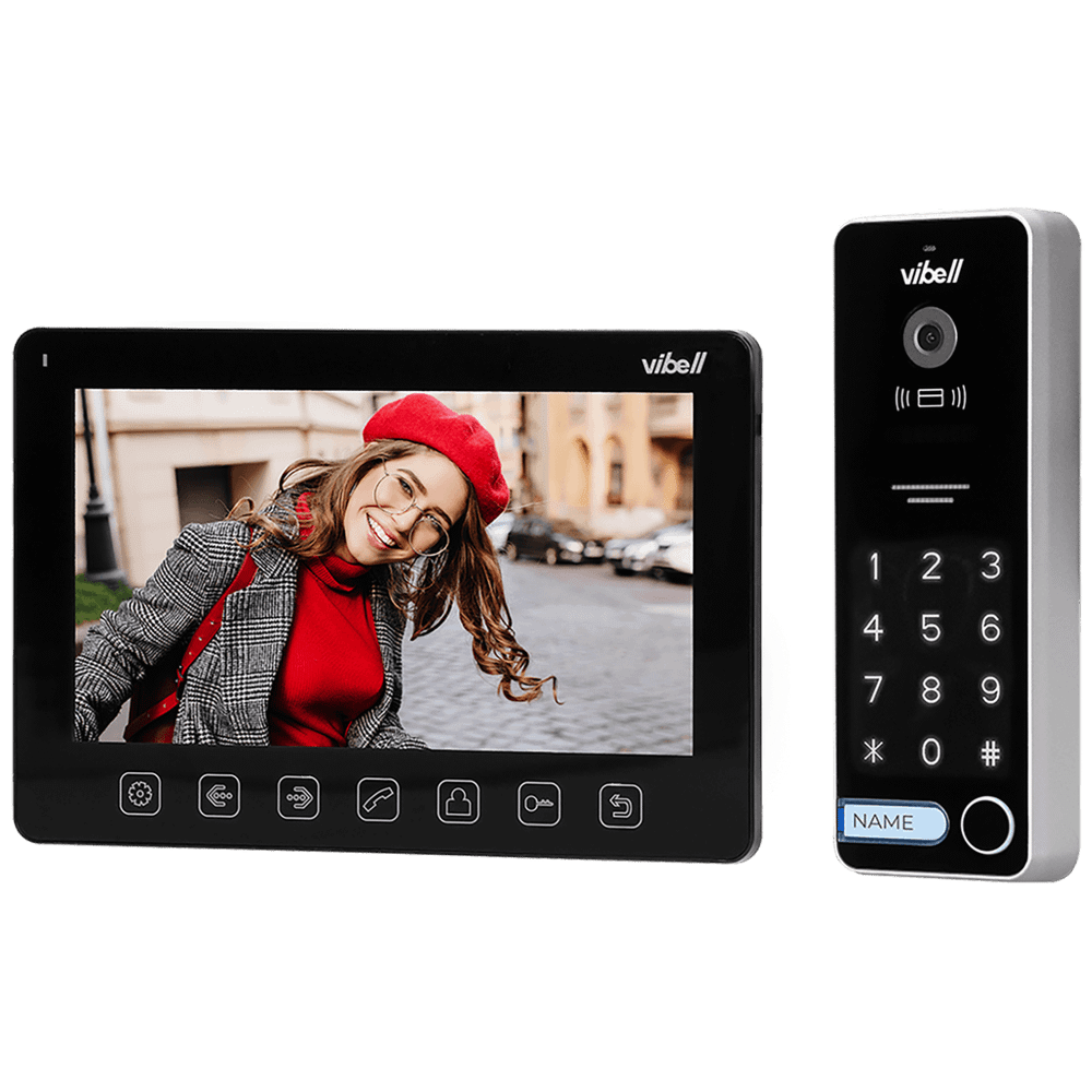 Vibell Video interfon 7", Alcor, set - OR-VID-EX-1061/B slika 1