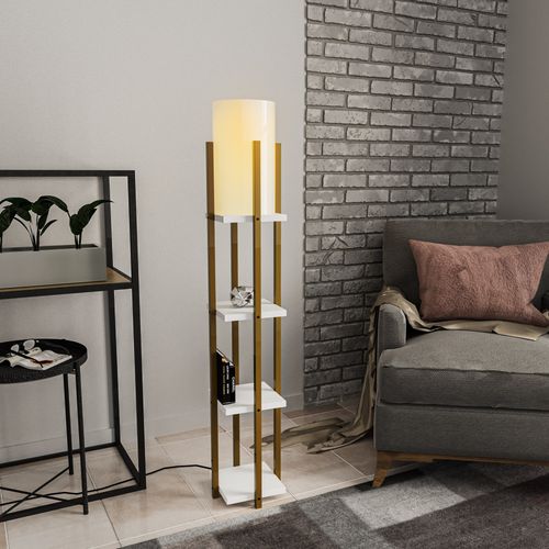 Shelf Lamp - 8119 Gold
White Floor Lamp slika 2