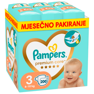 Pampers Premium Care XXL mjesečno pakiranje