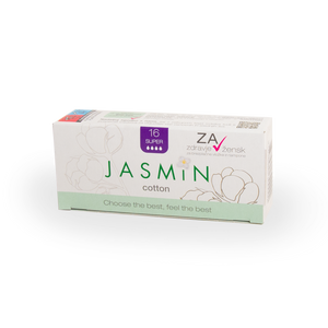 Pamučni higijenski tampon Jasmin Nature super 16 kom