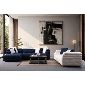 Boston Left - Noćna Plava Ugaona Sofa