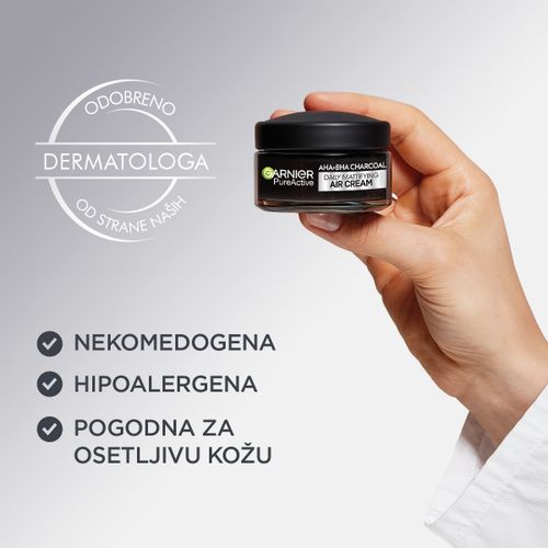 Garnier Pure Active Charcoal Air matirajuća krema protiv nepravilnosti 50ml slika 4