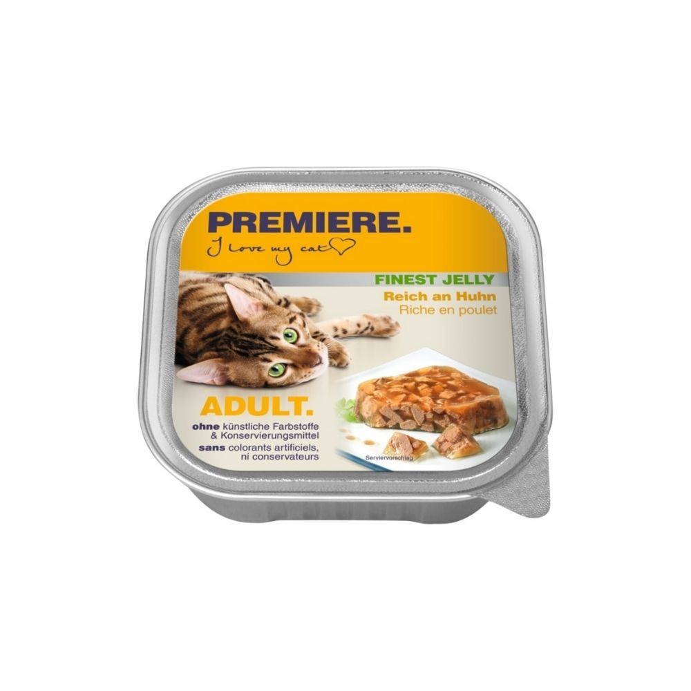 Premiere Cat Adult Finest piletina u želeu 100 g ALU-pak slika 1