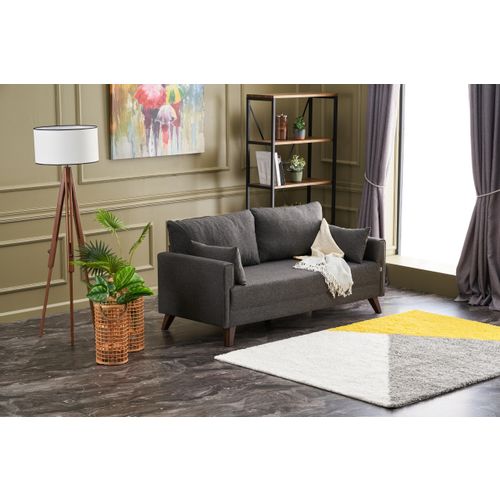 Atelier Del Sofa Dvosjed, Antracit, Bella Sofa For 2 Pr - Anthracite slika 3