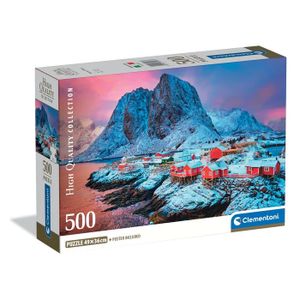 Clementoni CL35587 Puzzle 500 HAMNOY SELO, 500kom