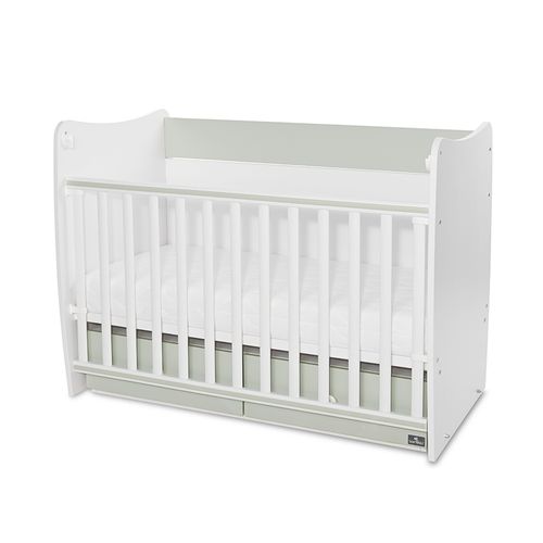 LORELLI MATRIX Modularni krevetić 4in1 s Mehanizmom  White/Milky Green 120x60 cm  slika 4