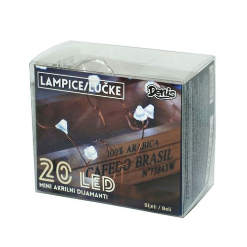 ***LED mini akril dijamant/kocke, 20L slika 1