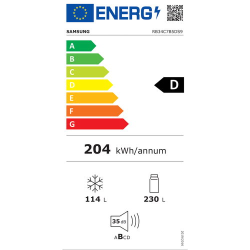 Samsung kombinirani hladnjak RB34C7B5DS9/EF BESPOKE slika 2