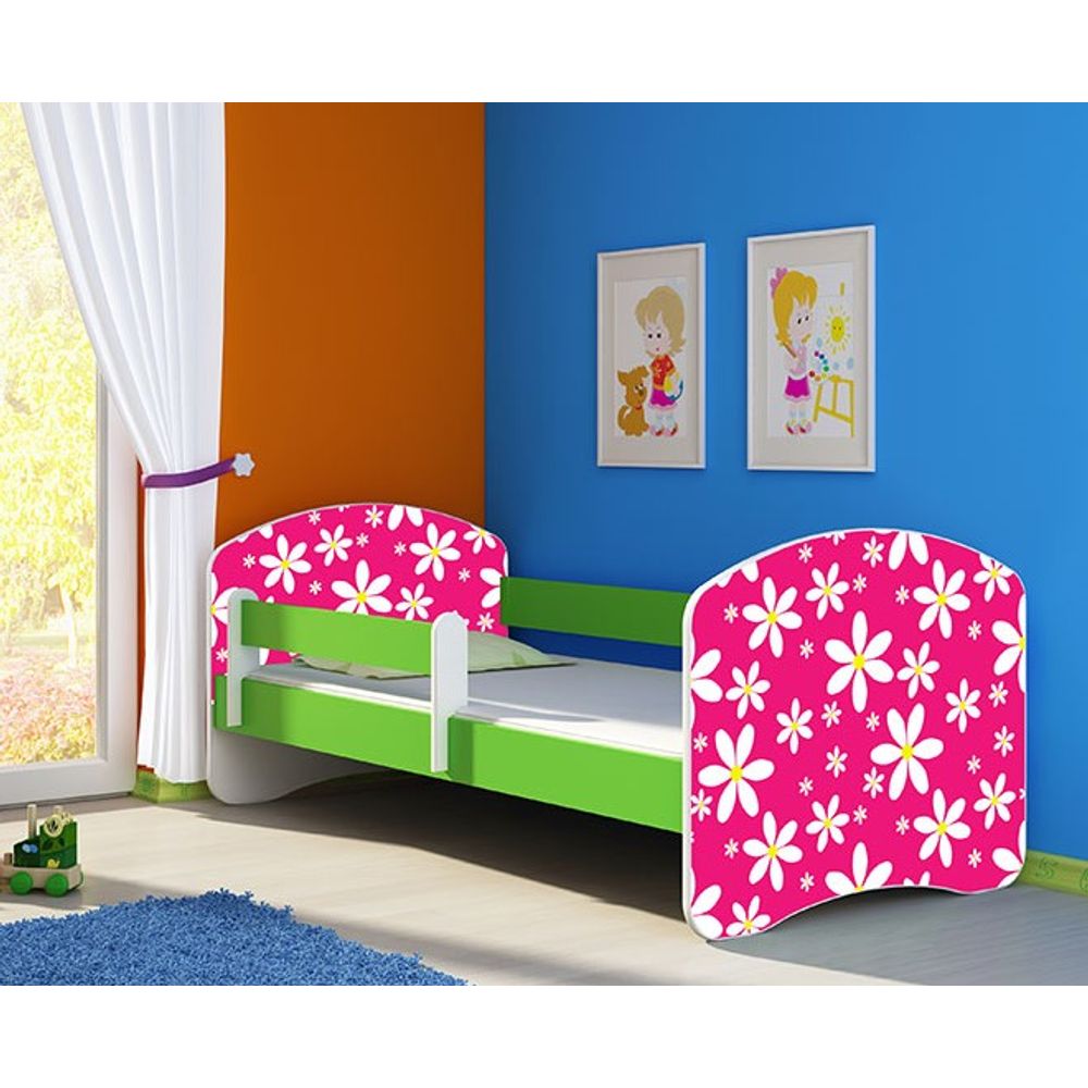 ACMA Dječiji krevet Acma II Green - 180x80cm - Dezen 23 slika 1