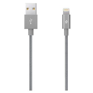 Ttec Kabel - MFi (Apple license) - Lightning to USB (1,20m) - Grey - Alumi Cable