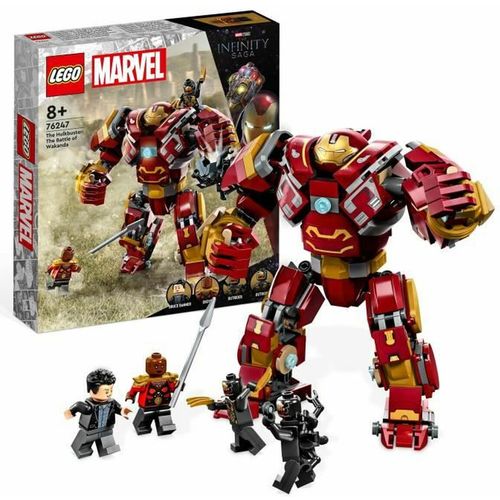 Playset Lego Marvel 76247 The Hulkbuster: The battle of Wakanda 385 Dijelovi slika 1