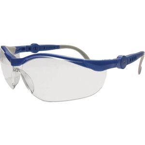 L+D Upixx  2675 zaštitne radne naočale  plava boja, siva DIN EN 166-1