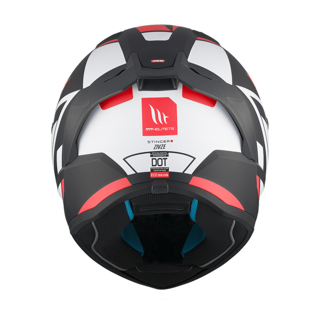 MT Helmets Stinger 2 Zivze B5 Matt slika 7
