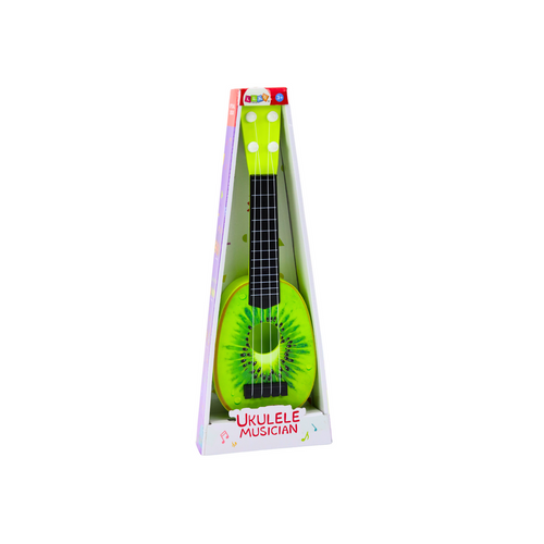 Dječja gitara/ Ukulele sa 4 žice - kivi slika 3