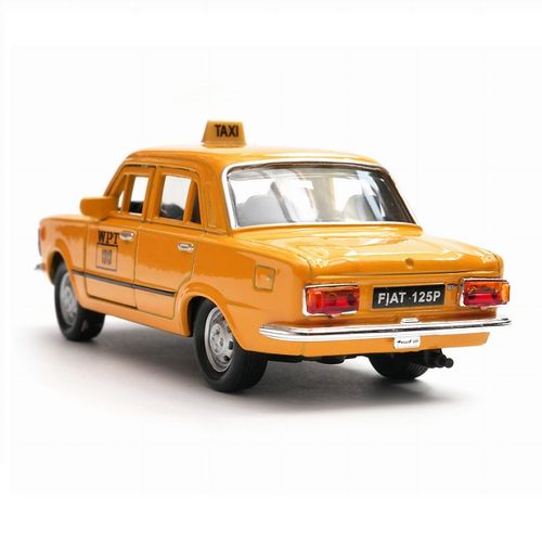 Fiat 125p TAXI žuti 1:34 slika 4