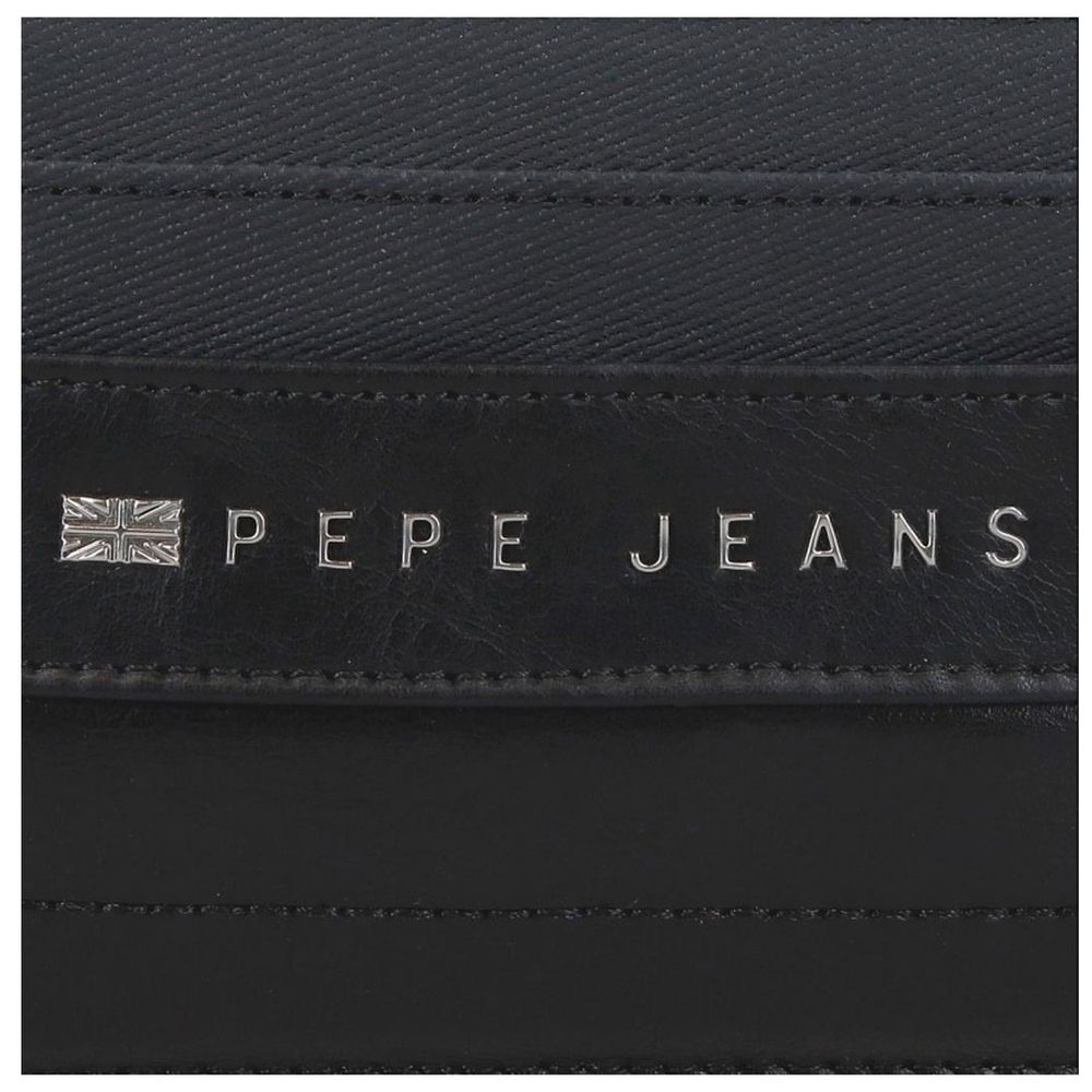 Pepe Jeans torba na rame za mobilni ženska Biker, crna slika 8