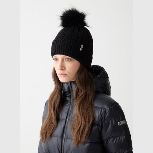 ženska Kapa Colmar Pompom Black slika 4