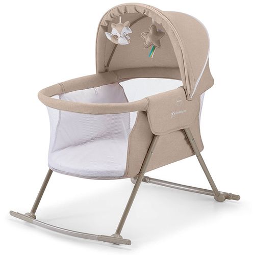 Kinderkraft prenosivi krevetac kolevka LOVI beige slika 1