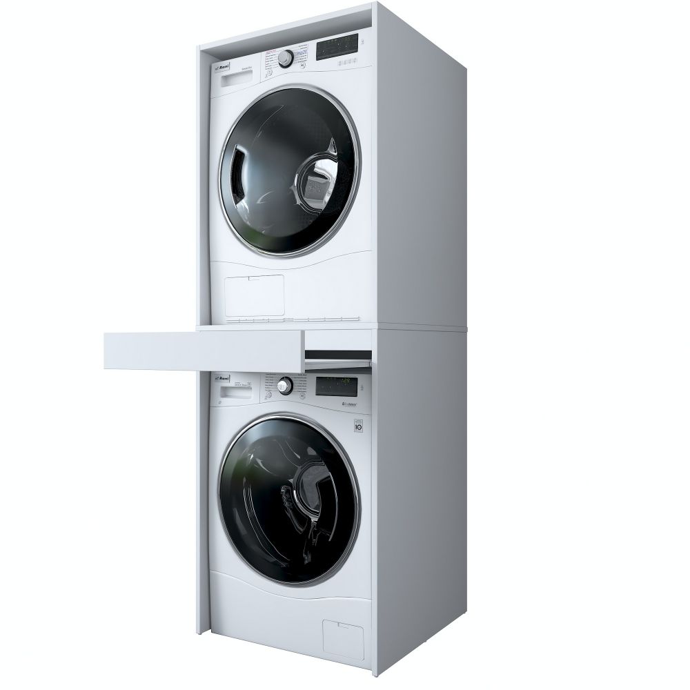 KD113 - 3856 Bijeli Kupaonski Ormar slika 11