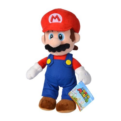 Super Mario Bros Mario plišani igračka 30cm slika 1