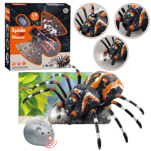 Pauk na daljinsko upravljanjeTarantula Infrared  - crno/narančasta slika 1