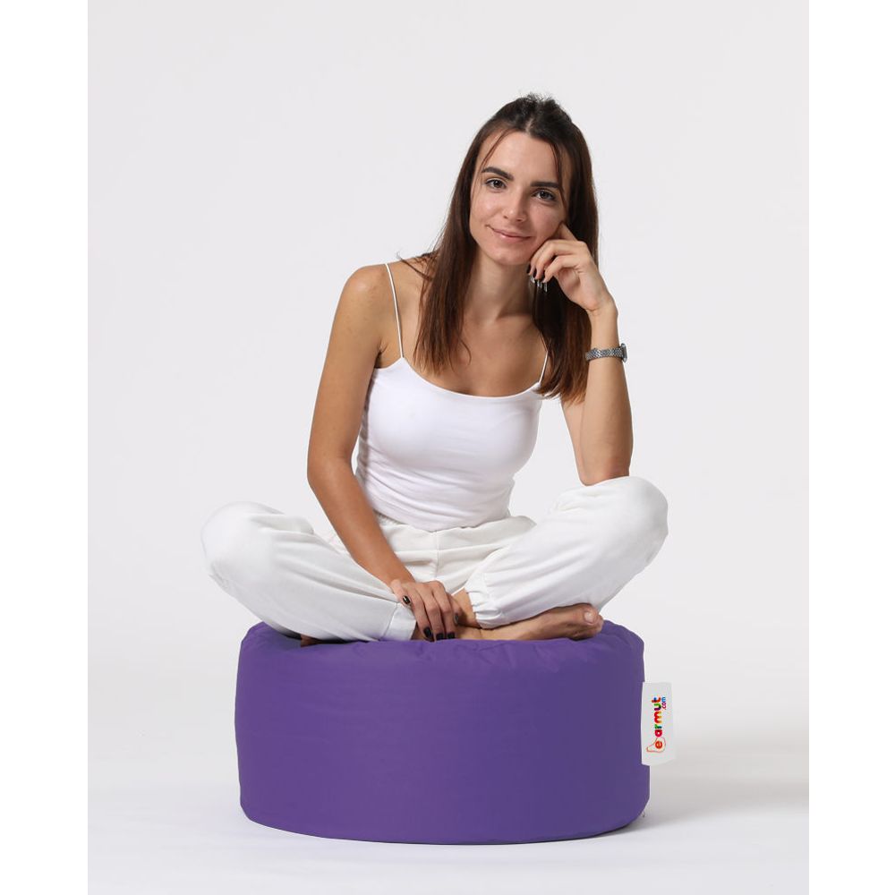 Okružni Pouf - Ljubičasti Vrt Pouffe slika 6