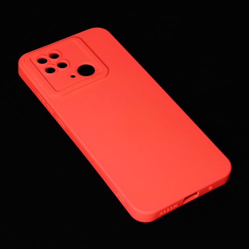 Torbica Silikon color za Xiaomi Redmi 10C crvena slika 1