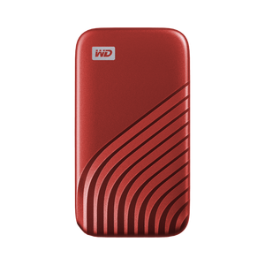 WD My Passport SSD 1TB, USB-C 3.2 red