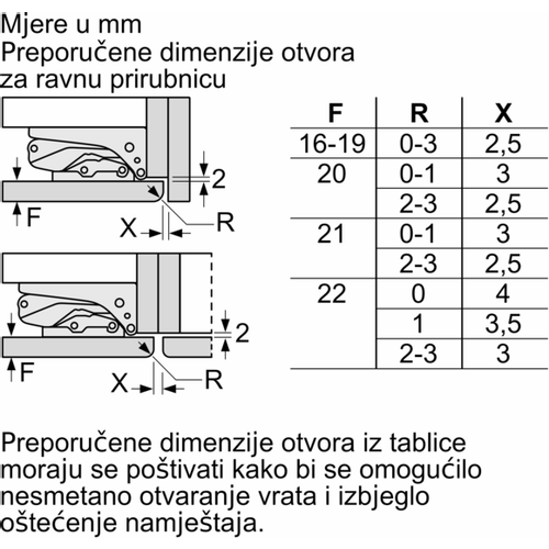 Bosch ugradbeni zamrzivač GIV21AFE0 slika 9