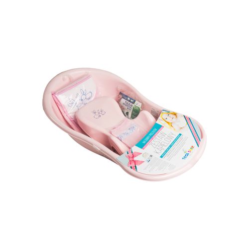 Tega Baby set za njegu Little Bunnies 86cm - Light pink  slika 1