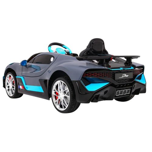 Licencirani auto na akumulator Bugatti Divo - sivi slika 4