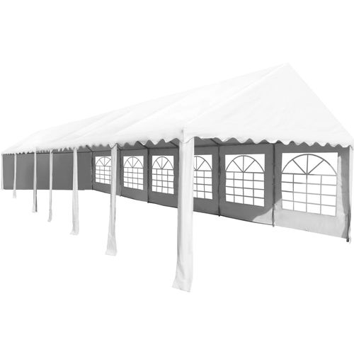 Vrtni šator od PVC-a 6 x 12 m bijeli slika 16