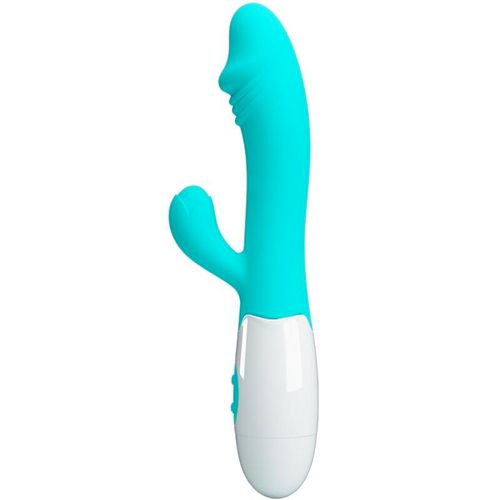 Pretty Love Rabbit Snappy vibrator tirkizni slika 1