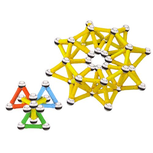 Magnetski blokovi - 62 elementa - Stvorite izvanredne građevine! slika 2