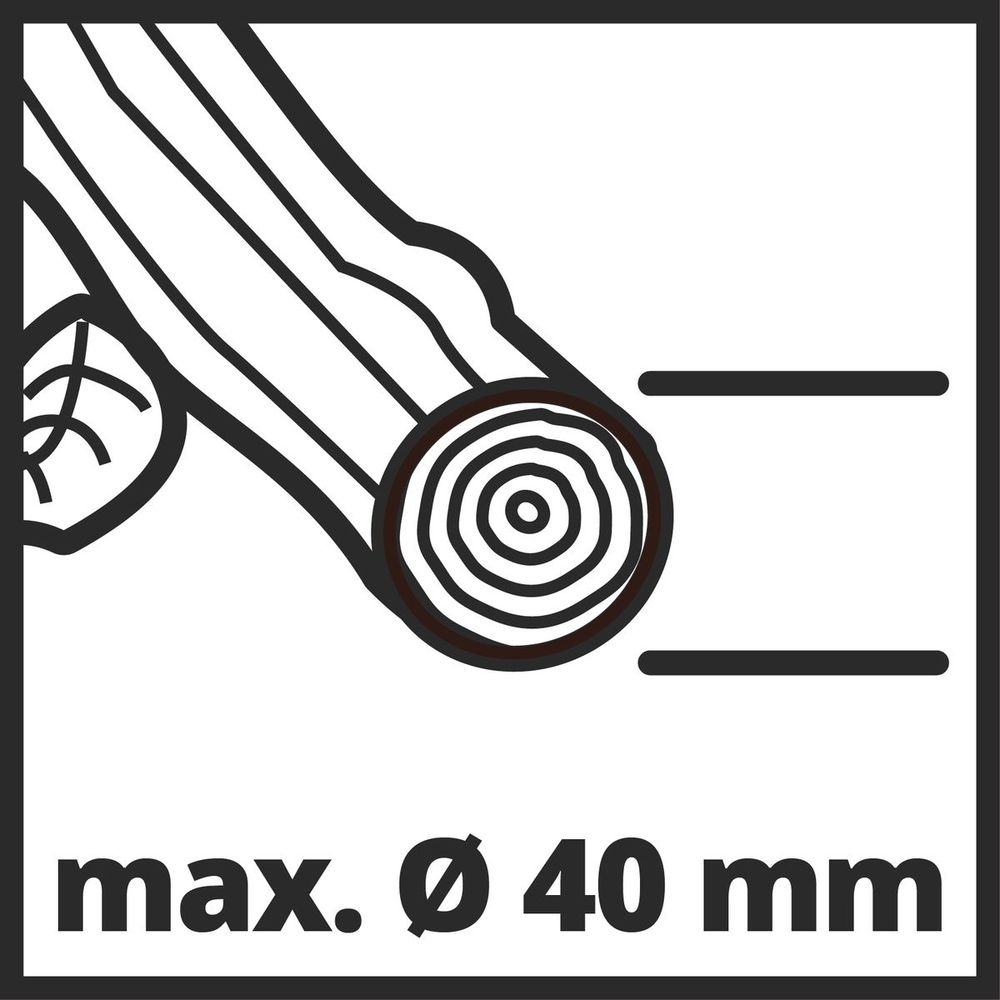 Einhell Električna sjeckalica za granje GC-KS 2540 slika 5