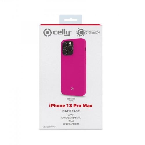 CELLY Futrola CROMO za iPhone 13 PRO MAX u FLUORESCENTNO PINK boji slika 3