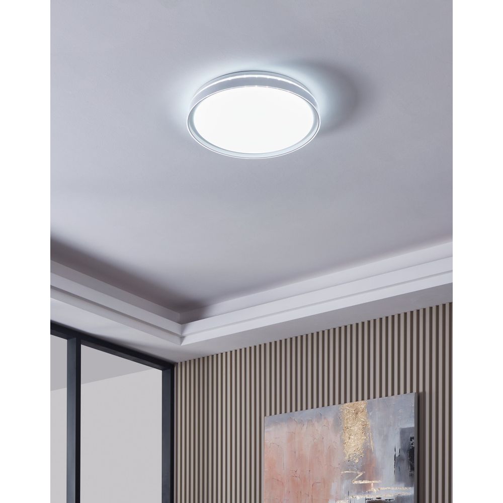 Eglo stropna rasvjeta seluci led 4x10w 3000-6500k 4600lm bijelo/bijelo, prozirno slika 5
