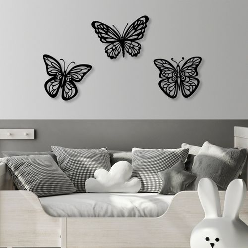 Wallity Metalna zidna dekoracija, Butterflies 3 slika 2