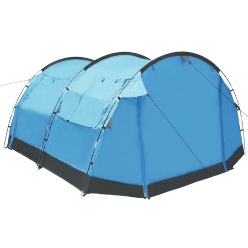 Tunelski šator za kampiranje za 4 osobe plavi slika 4