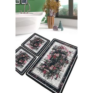 Set Kupatilskih Prostirki Arrosa Multicolor (3 Komada)