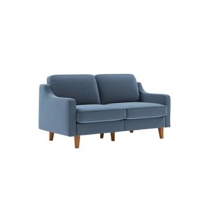 Dvosjed Sofa Robin 2 - boje: okean plava orah